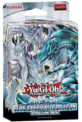

Konami YuGiOh Saga of Eyes White Dragon Structure Deck Saga(Multicolor)