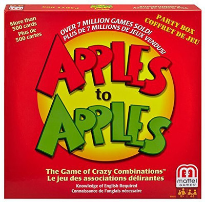 

Mattel Apples To Apples Party Box(Red, Green)