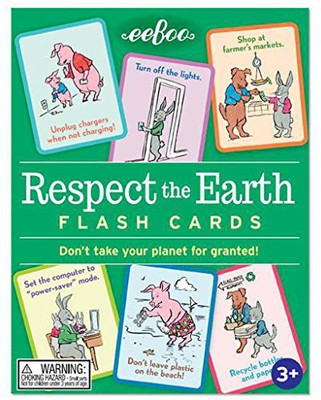 

eeBoo Respect the Earth Flash Cards(Multicolor)