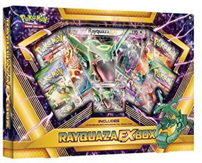 

Pokmon TCG Rayquaza-EX Box Card Game(Multicolor)