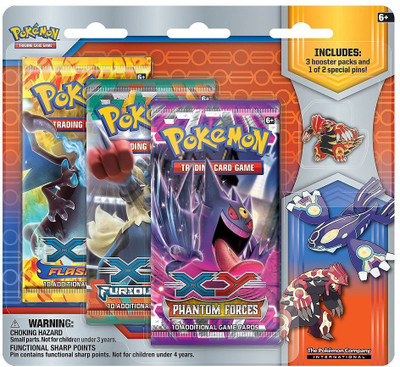 

Pokmon Primal Reversion Collector's Pin Card Game(Multicolor)
