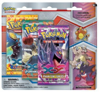 

Pokmon Mega Evolution Collector's Pin Card Game(Multicolor)