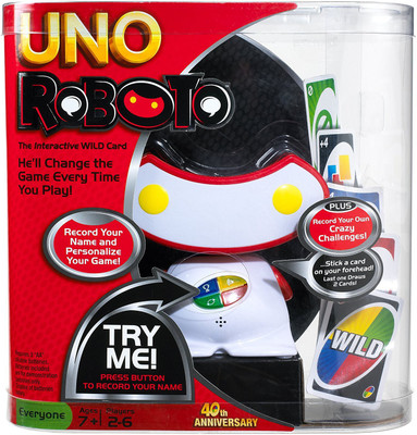 

Hasbro UNO Roboto Card Game(Multicolor)