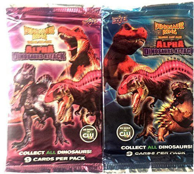

Upper Deck Dinosaur King Trading Card Game Booster Pack(Multicolor)