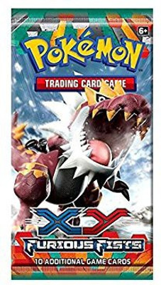 

Pokmon XY Furious Fists Booster(Multicolor)