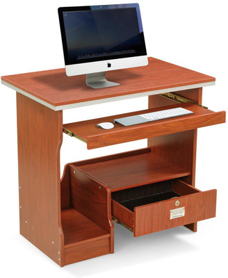 Royaloak Acacia Engineered Wood Computer Desk Straight Finish