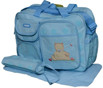 

Offspring Multi Utility Nursery Outing Mama Shoulder Diaper Bag(Blue)