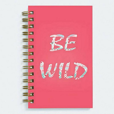 

Unique Indian Crafts A5 Diary(Be Wild, Multicolor)