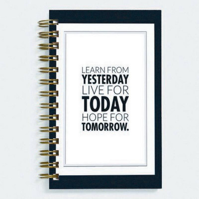 

Unique Indian Crafts A5 Diary(Life is Good, Multicolor)