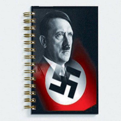 

Unique Indian Crafts A5 Diary(Adolf Hitler, Multicolor)