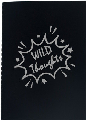 

The Crazy Me A6 Diary(Wild Thought Black, Black)