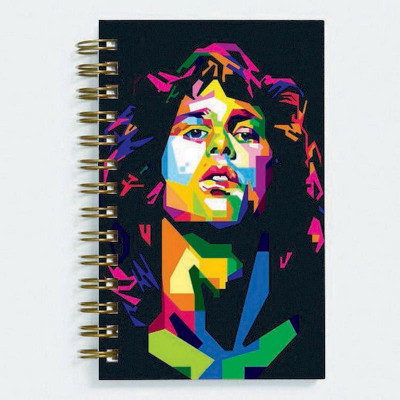 

Unique Indian Crafts A5 Diary(Jim Morrison, Multicolor)
