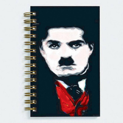 

Unique Indian Crafts A5 Diary(Charlie Chaplin, Multicolor)