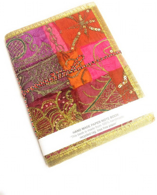 

Safar Regular Diary(Handmade recycled paper diary, unruled, Can be used for regular writing work, sketching etc., Multicolor)