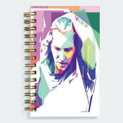 

Unique Indian Crafts A5 Diary(Eddie Vedder, Multicolor)