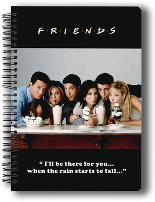 

MC SID RAZZ A5 Notebook(Friends - Crazy Friends, Multicolor)