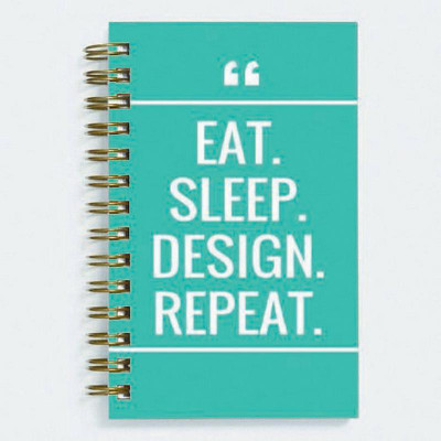 

Unique Indian Crafts A5 Diary(Life is Good, Multicolor)