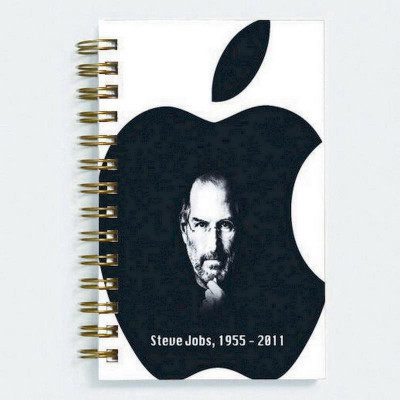 

Unique Indian Crafts A5 Diary(Steve Jobs, Multicolor)