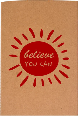 

The Crazy Me A5 Diary(Believe You can Red & Brown, Brown)