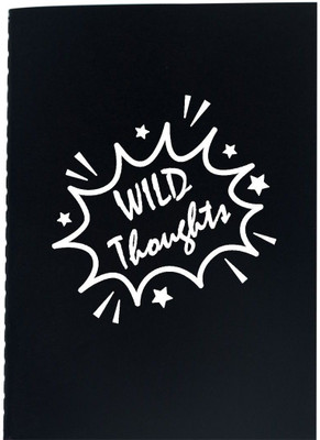 

The Crazy Me A6 Diary(Wild Thought Black, Black)