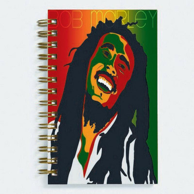 Unique Indian Crafts A5 Diary(Bob Marley, Multicolor)