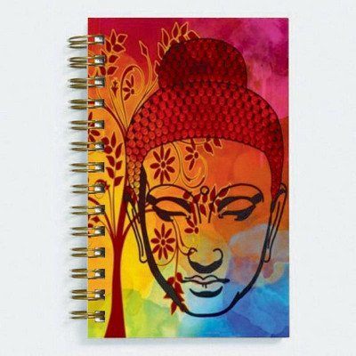 Unique Indian Crafts A5 Diary(Gautam Buddha, Multicolor)