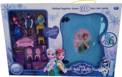 

kidoz kingdom FAIRY TALE CASTLE FOLDING CASTLE(Multicolor)