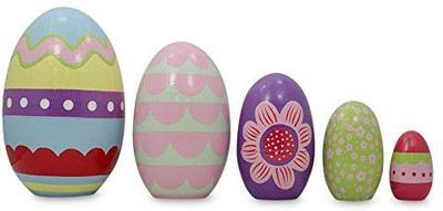 BestPysanky Pysanky Ukrainian Easter Eggs Wooden Nesting Dolls(Multicolor) available at flipkart for Rs.5100