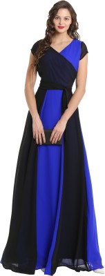 shaper Women Maxi Blue Dress