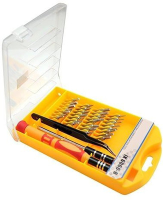 

Jackly Ratchet Screwdriver Set(Pack of 1), Yellow