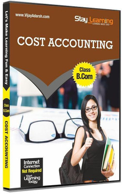 

StayLearning Cost Accounting for B.Com (Prog) Video Lectures in DVD by StayLearning (Language - Hindi & English Mixed)(DVD)