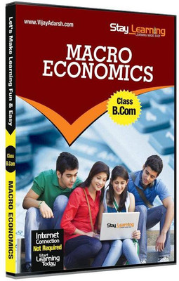 

StayLearning Macro Economics for B.Com (Prog) Video Lectures in DVD by StayLearning (Language - Hindi & English Mixed)(DVD)
