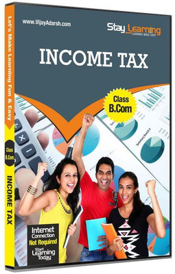 

StayLearning Income Tax for B.Com (Hons) Video Lectures in DVD by StayLearning (Language - Hindi & English Mixed)(DVD)