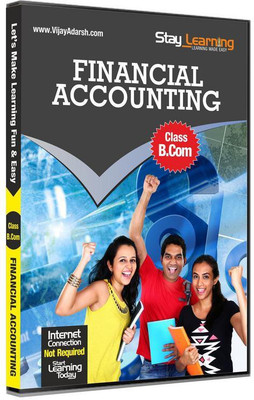 

StayLearning Financial Accounting for B.Com (Prog) Video Lectures in DVD by StayLearning (Language - Hindi & English Mixed)(DVD)
