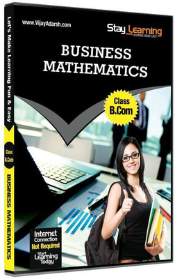 

StayLearning Business Mathematics for B.Com (Hons) Video Lectures in DVD by StayLearning (Language - Hindi & English Mixed)(DVD)