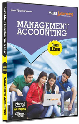 

StayLearning Management Accounting for B.Com (Hons) Video Lectures in DVD by StayLearning (Language - Hindi & English Mixed)(DVD)