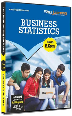 

StayLearning Business Statistics for B.Com (Hons) Video Lectures in DVD by StayLearning (Language - Hindi & English Mixed)(DVD)