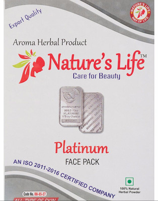 

Nature's Life Platinum Face Pack Masks(60 g)