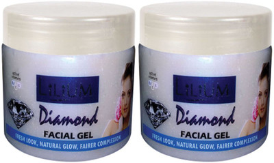 

Lilium Herbal Daimond Facial Gel 500ml Pack of 2(500 ml)