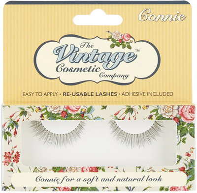 

Vintage Cosmetic Natural Lashes - Connie(Pack of 1)
