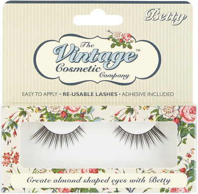 

Vintage Cosmetic Natural Lashes - Betty(Pack of 1)