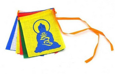 

SCORIA BUDDHA Square Car Window Flag Flag(Cotton)