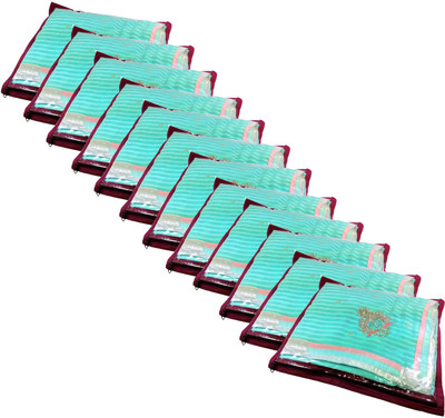 

Bulbul maroon saree cover12 pcs maroon 12 pcs maroon12 pcs(Maroon)