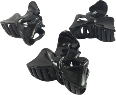 

dline alice trendz clips and claws black color for girls and womens (pack of 3) Hair Claw, Hair Clip(Black)