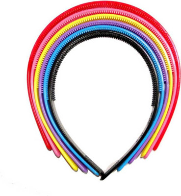 

Mahvi Toys Premium quality Plastic Colorful Hair Band(Multicolor)