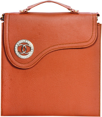 

Sathavi Sling Bag(Brown)