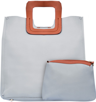 

Sathavi Hand-held Bag(Grey)