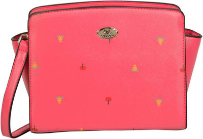 

Don Cavalli Hand-held Bag(Pink)