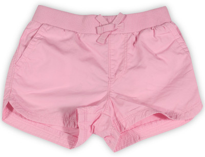 

The Children's Place Short For Girl's Casual Solid Cotton(Pink, Pack of 1, 1261