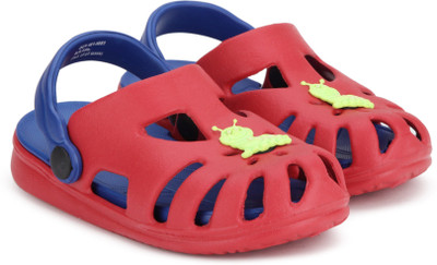 

BUBBLEGUMMER Boys Slip On Slipper Flip Flop(Red